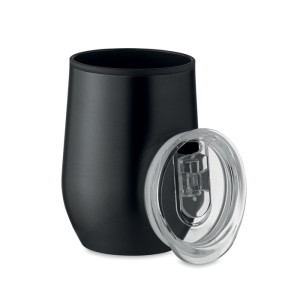 Double wall travel cup 350 ml   Couleur:Noir