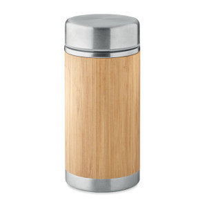 Double wall food jar 600 ml     Couleur:Bois