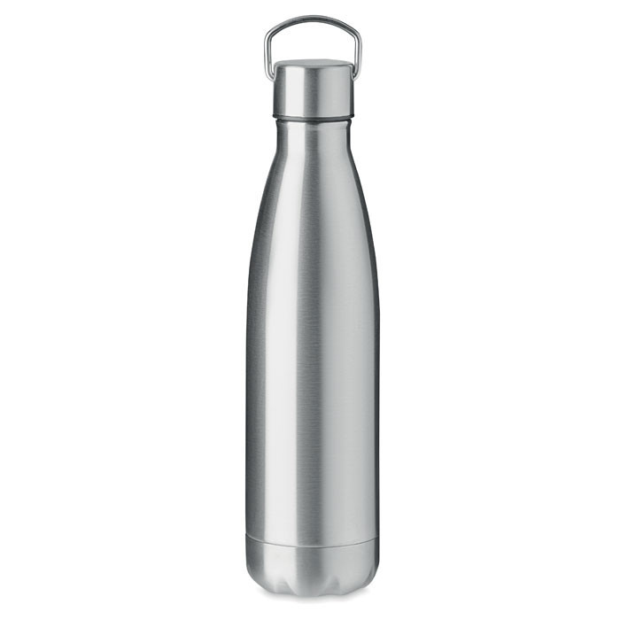 Double wall bottle 500ml        Couleur:Argent