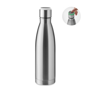 Double wall bottle 500 ml       Couleur:Argent