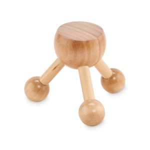 Hand held massager in wood      Couleur:Bois