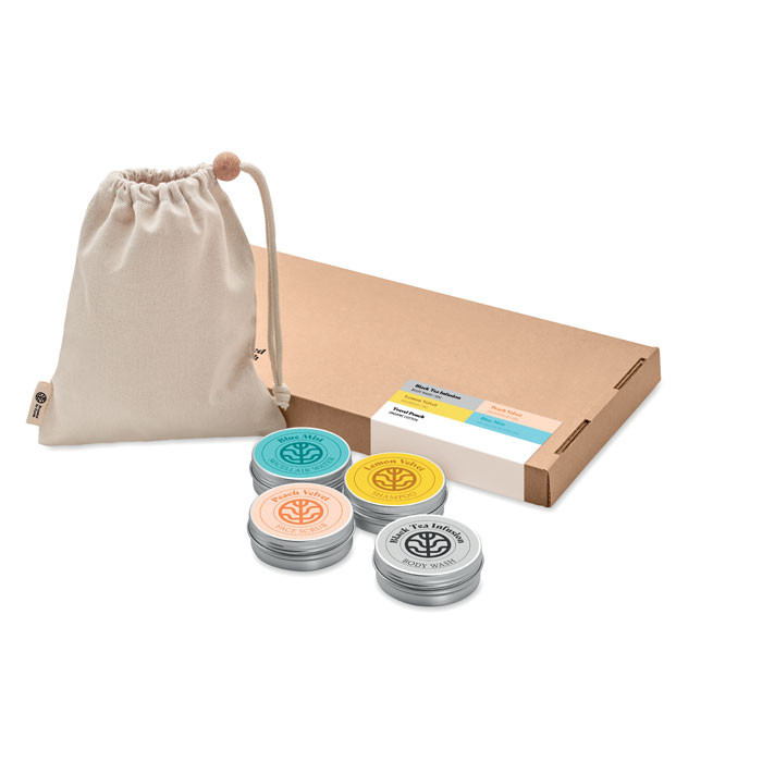 Coffret Voyage Vegan Unisexe    Couleur:Bois