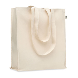 Sac shopping en coton biologiqu Couleur:Beige