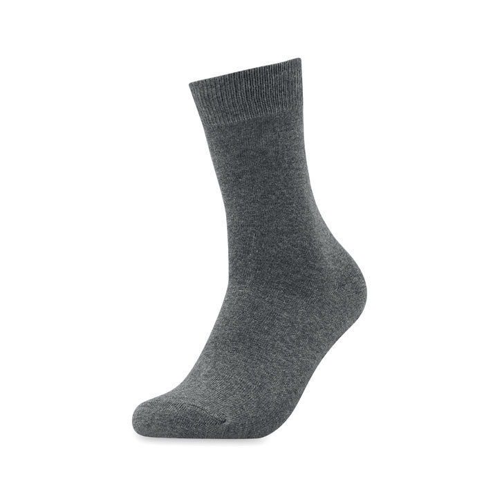 Chaussettes L et boîte cadeau   Couleur:Gris foncé