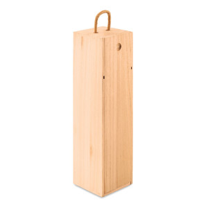 Coffret bouteille en bois       Couleur:Bois