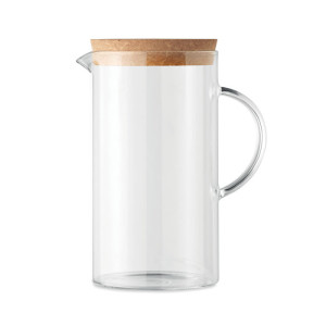 Carafe verre borosilicate 1L    Couleur:Transparent