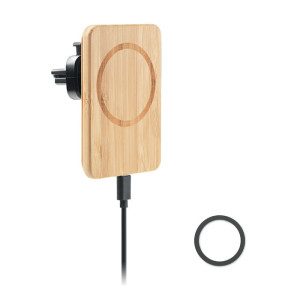 Chargeur sans fil magnétique    Couleur:Bois