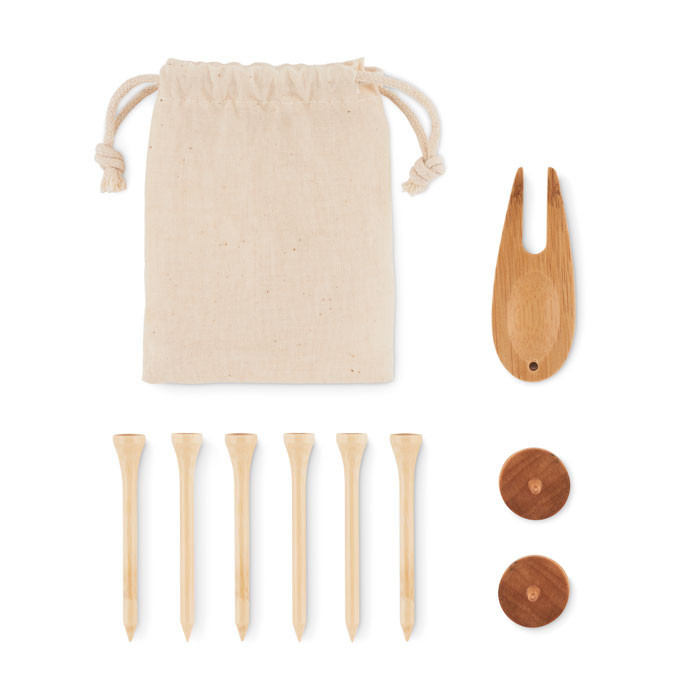 Set d'accessoires de golf       Couleur:Beige