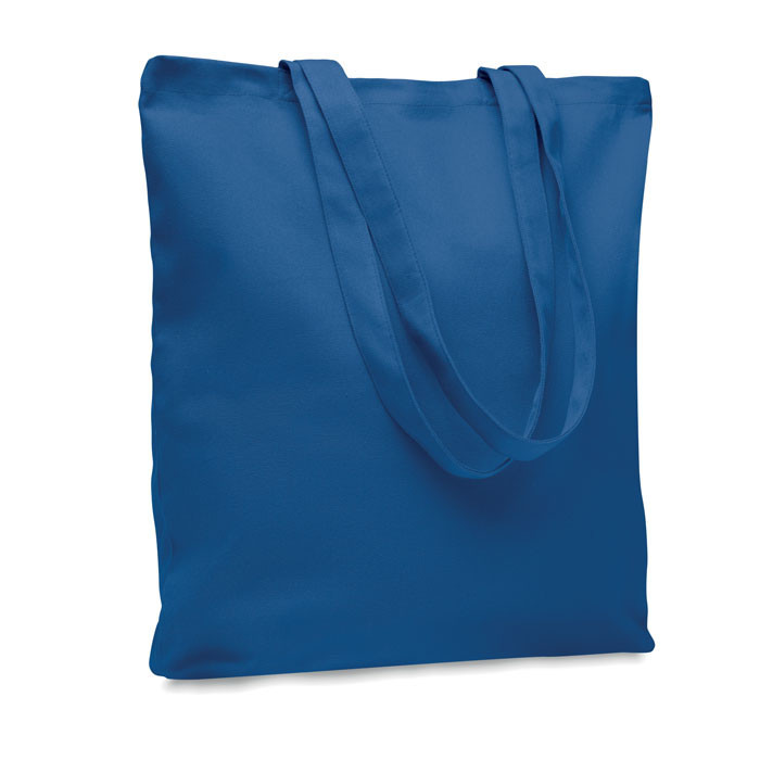 Sac shopping en toile 270 gr/m² Couleur:Bleu Royal