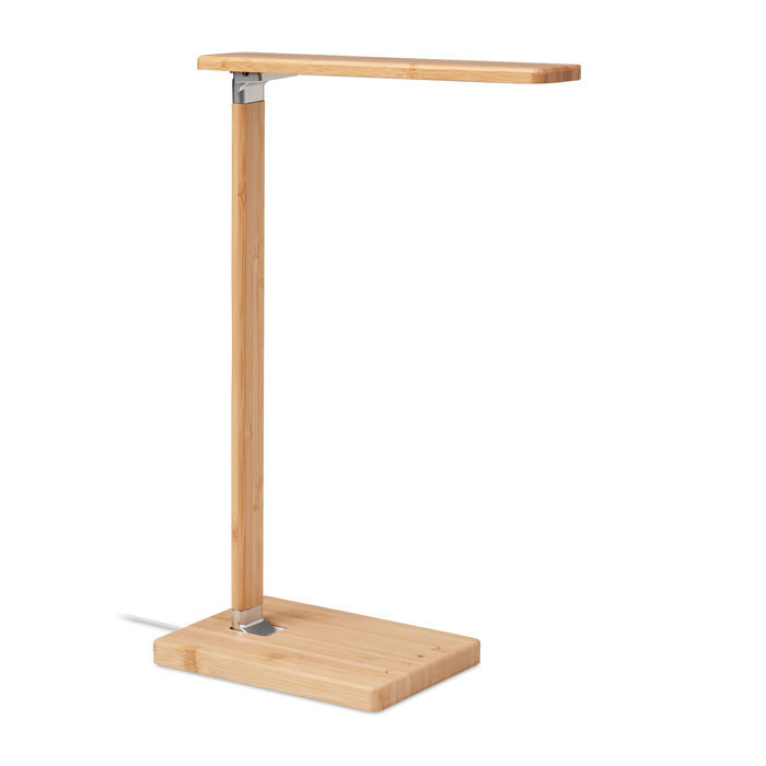 Lampe et chargeur de bureau     Couleur:Bois