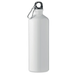 Bouteille en aluminium 1L       Couleur:Blanc