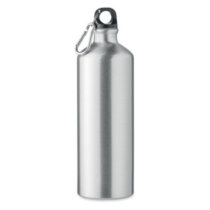 Bouteille en aluminium 1L       Couleur:Argent