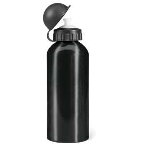 Bouteille en alu. 600 ml        Couleur:Noir