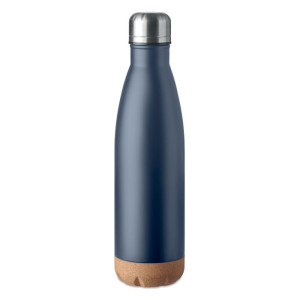 Bouteille double paroi 500 ml   Couleur:Bleu foncé