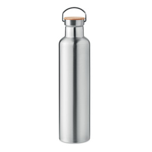 Bouteille double paroi 1L       Couleur:Argent