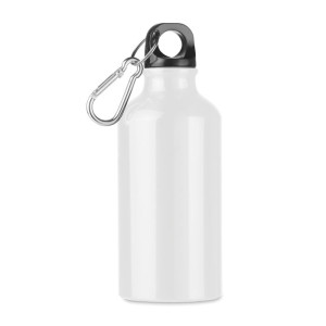 Bouteille aluminium  400 ml     Couleur:Blanc