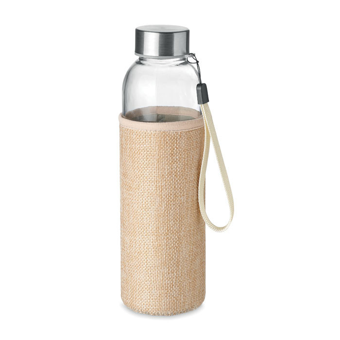 Bouteille & housse en jute      Couleur:Beige