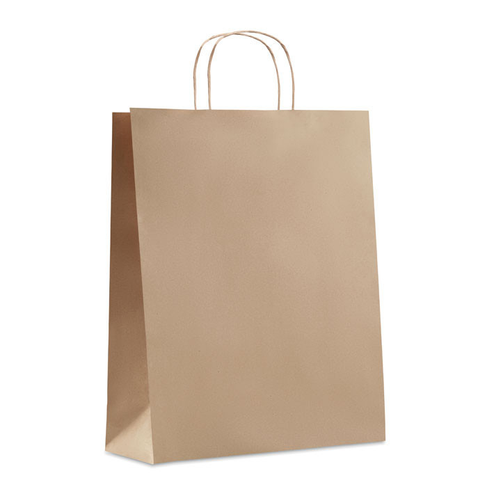 Sac en papier grand format      Couleur:Beige