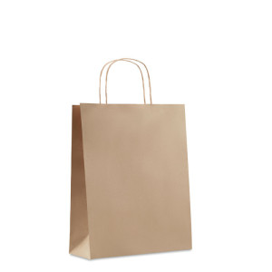 Sac en papier moyen format      Couleur:Beige