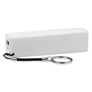 Slim PowerBank 2200 mAh     MO5 Couleur:Blanc