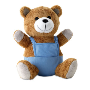 Ourson en peluche               Couleur:Bleu