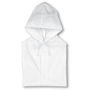 Imperméable                     Couleur:Blanc