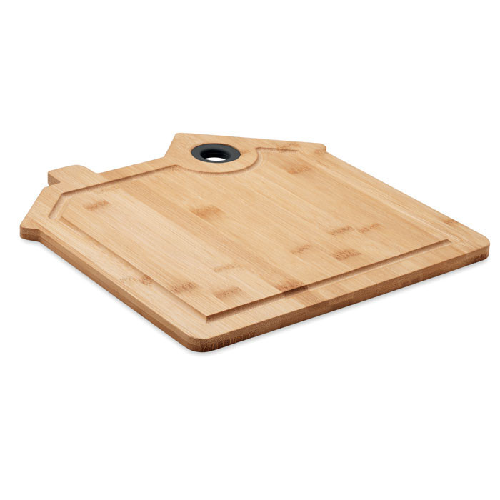 Bamboo house cutting board      Couleur:Bois