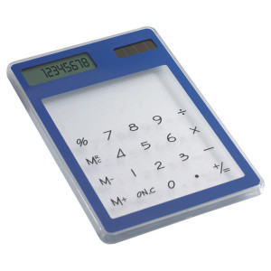 Calculatrice solaire            Couleur:Bleu