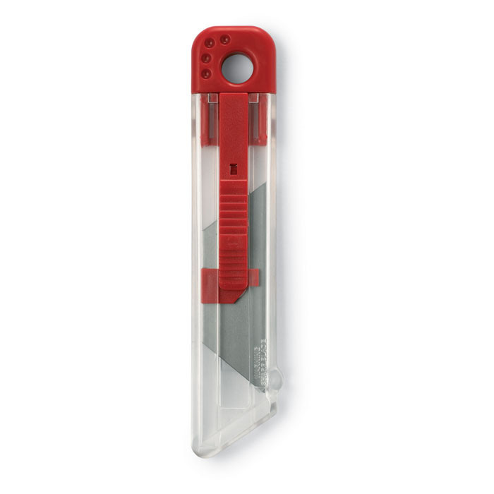 Cutter plastique                Couleur:Rouge