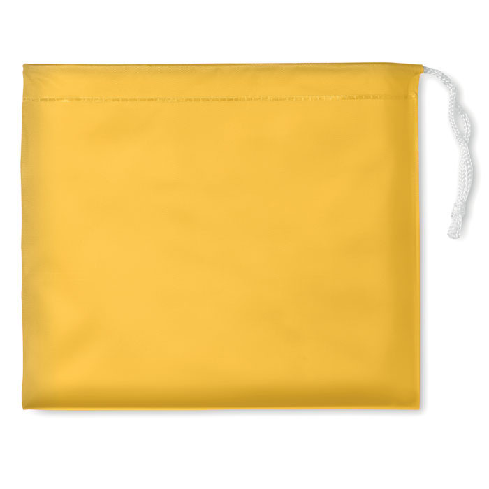 Poncho                          Couleur:Jaune