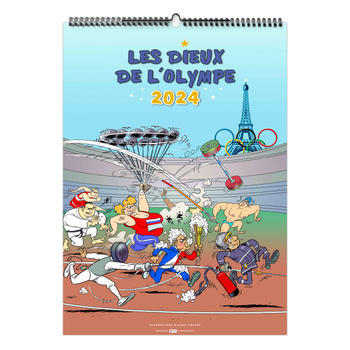 ILLUSTRÉ LES DIEUX DE L'OLYMPE 2024 