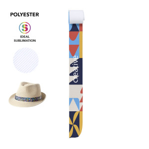 Ruban Chapeau - Hico Sublimation Couleur:Blanc