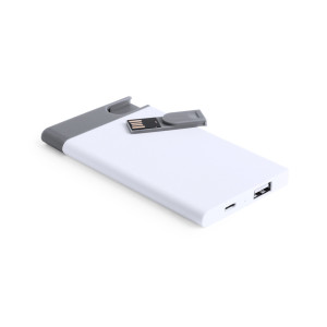 Power Bank USB - Spencer Couleur:Blanc