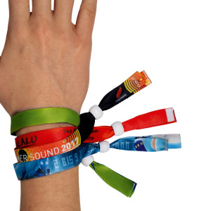 BRACELET INVIOLABLE EN SATIN - SUBLIMATION 1 FACE 