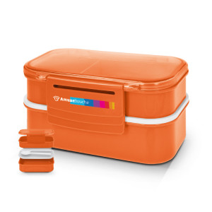 BOITE A REPAS (LUNCH BOX) Couleur:Orange