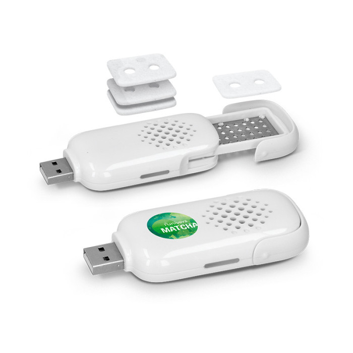 DIFFUSEUR D'HUILES ESSENTIELLES USB Couleur:Blanc