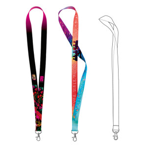 CORDON TOUR DE COU / LANYARD 2X92 CM - SUBLIMATION 