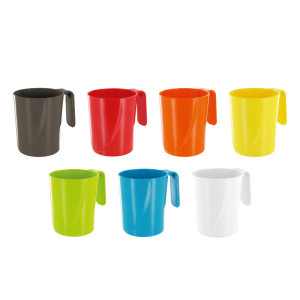 MUG PLASTIQUE (ABS) 35 cl RAS BORD 