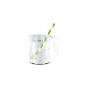 MUG PLASTIQUE (TRITAN) 35 cl RAS BORD Couleur:Transparent