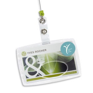 PORTE-BADGE PROTEGE CARTE DE CREDIT Couleur:Transparent