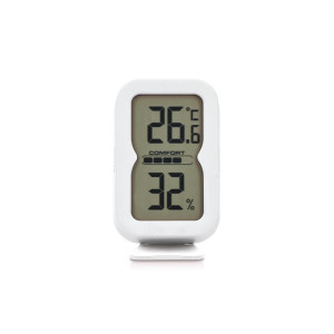 THERMOMETRE HYGROMETRE NUMERIQUE Couleur:Blanc