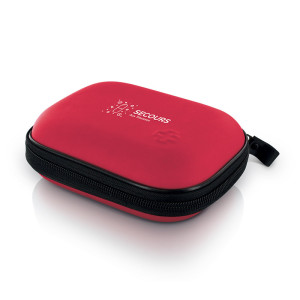 TROUSSE DE PREMIERS SECOURS Couleur:Rouge