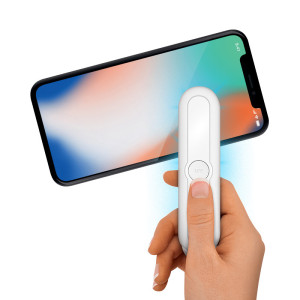 LAMPE DE STÉRILISATION 3 UV-C PORTABLE Couleur:Blanc