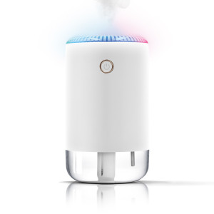 HUMIDIFICATEUR D'AIR & DIFFUSEUR AROMATIQUE 370ML Couleur:Blanc