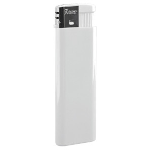 BRIQUET PIEZO RECHARGEABLE Couleur:Blanc